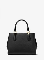 Marilyn Medium Saffiano Leather Satchel