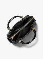 Marilyn Medium Saffiano Leather Satchel