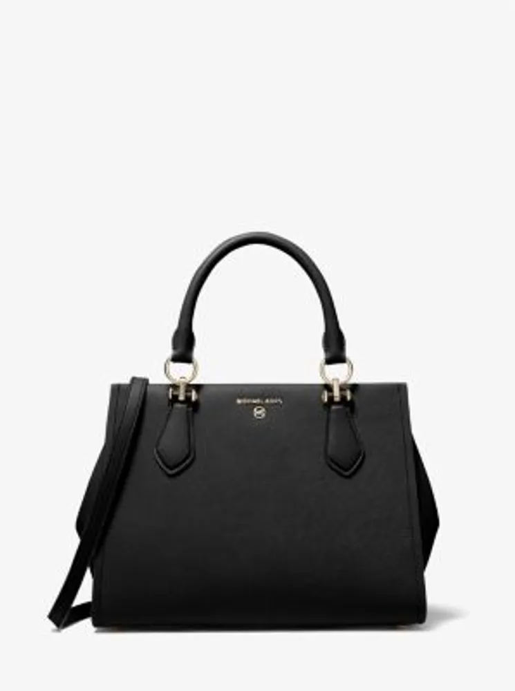 Marilyn Medium Saffiano Leather Satchel