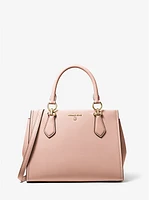 Marilyn Medium Saffiano Leather Satchel