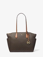 Marilyn Medium Logo Tote Bag