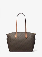 Marilyn Medium Logo Tote Bag