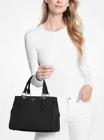 Marilyn Medium Saffiano Leather Satchel