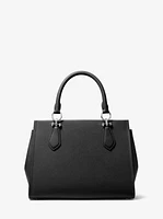 Marilyn Medium Saffiano Leather Satchel