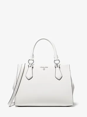 Marilyn Medium Saffiano Leather Satchel