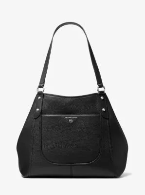 Molly Large Pebbled Leather Tote Bag