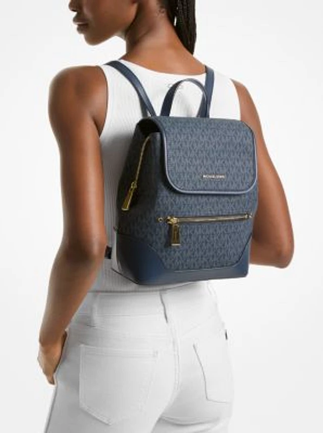 Michael Kors Harrison Medium Logo Backpack | Arden Fair display picture 3