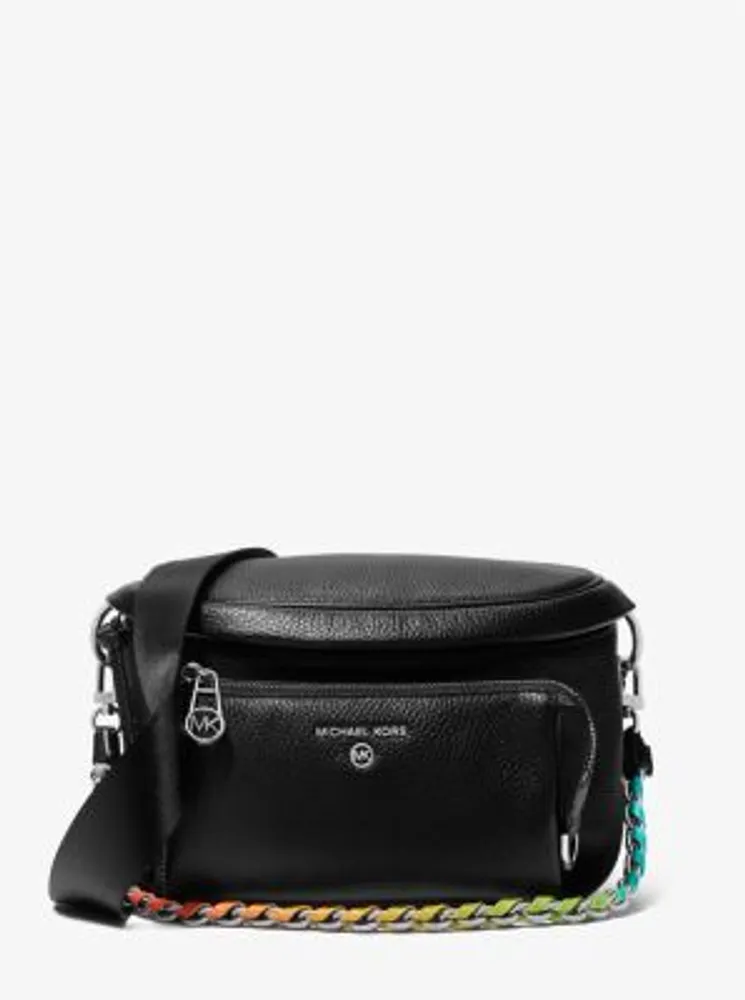 PRIDE Slater Medium Pebbled Leather Sling Pack