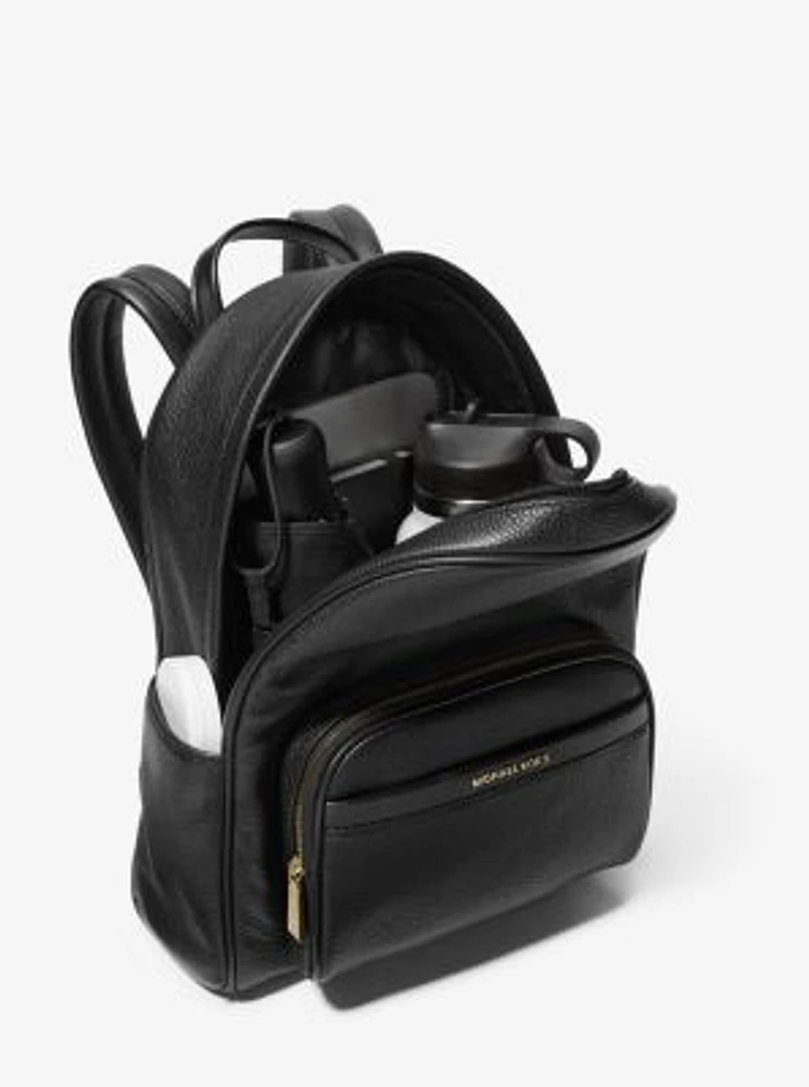 Bex Medium Pebbled Leather Backpack