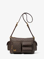 Dakota Medium Signature Logo Shoulder Bag