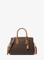 Laila Small Signature Logo Satchel