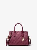 Laila Small Signature Logo Satchel