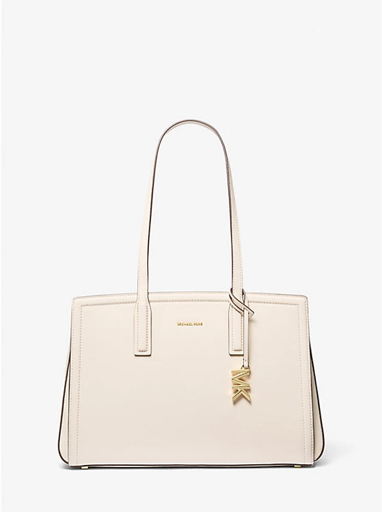 Laila Medium Leather Tote Bag