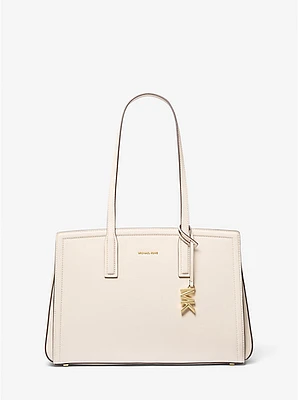 Laila Medium Leather Tote Bag
