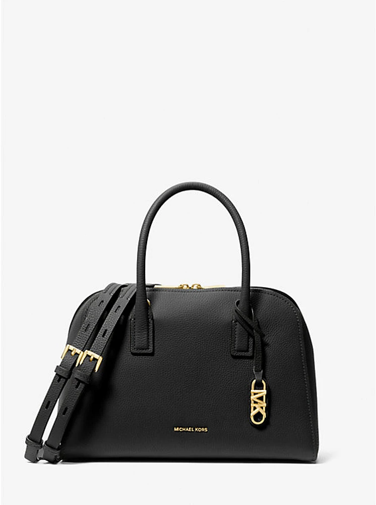 Ashton Medium Pebbled Leather Satchel