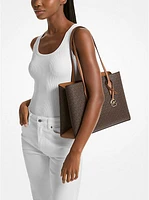 Ruthie Medium Signature Logo Tote Bag