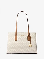 Bolso tote Ruthie mediano con logotipo exclusivo