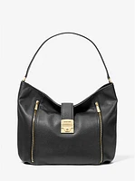 Addie Large Leather Shoulder Bag