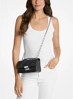 Tribeca Small Woven Leather Shoulder Bag