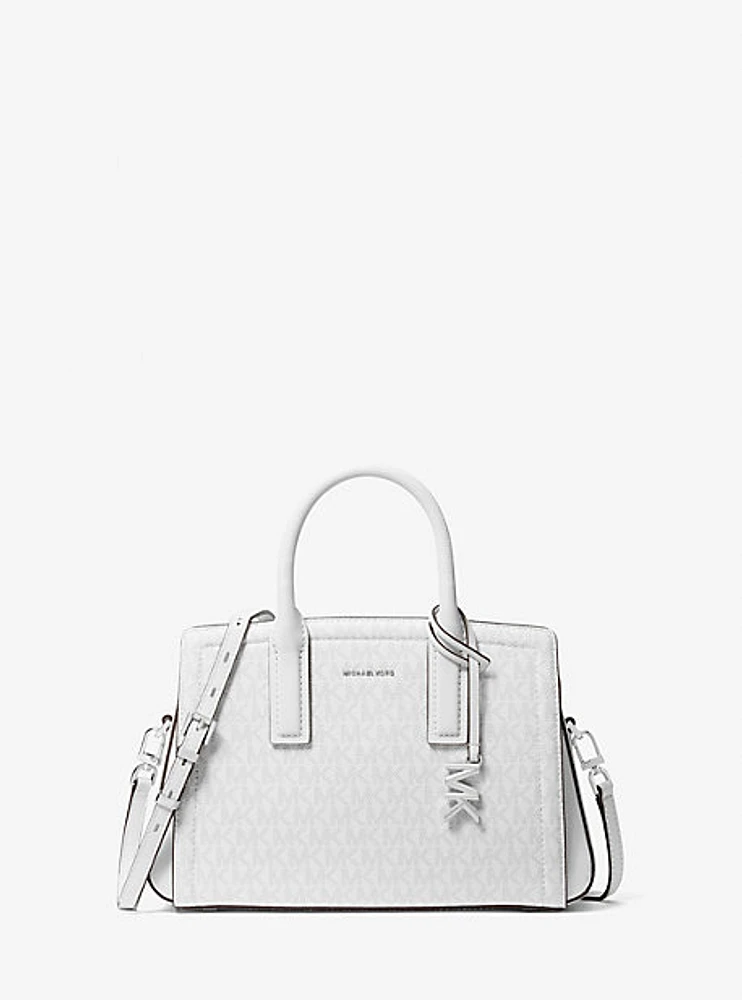 Laila Small Signature Logo Satchel