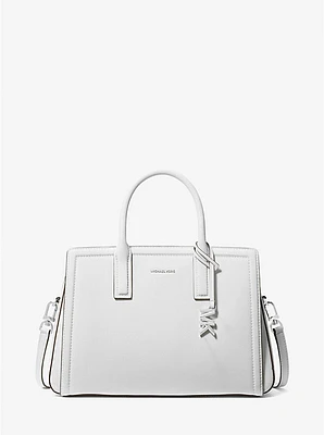 Laila Medium Leather Satchel