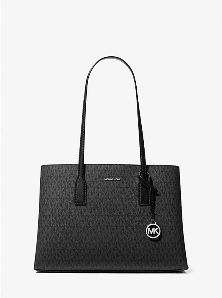 Ruthie Medium Signature Logo Tote Bag