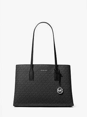 Ruthie Medium Signature Logo Tote Bag