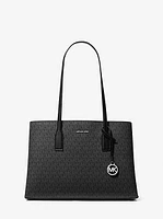 Ruthie Medium Signature Logo Tote Bag