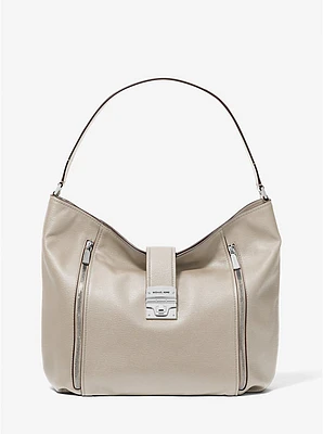 Addie Large Leather Shoulder Bag