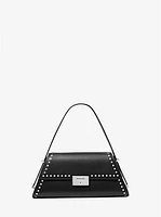 Ludlow Medium Studded Leather Shoulder Bag