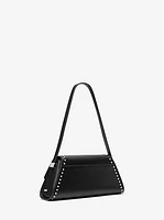 Ludlow Medium Studded Leather Shoulder Bag