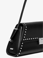 Ludlow Medium Studded Leather Shoulder Bag