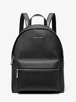 Mochila Sally mediana 2 en 1 de piel saffiano
