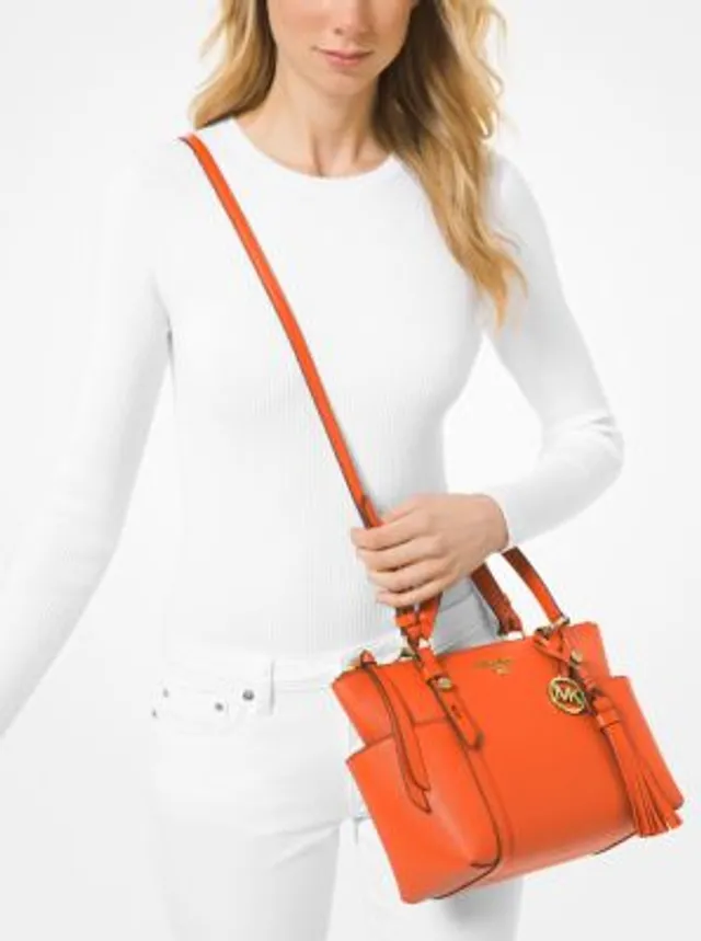 Michael Kors Jet Set Travel Extra-Small Saffiano Leather Top-Zip Tote –  shopmixusa