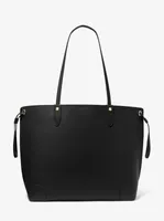 Edith Large Saffiano Leather Tote Bag