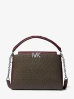 Karlie Medium Logo Satchel