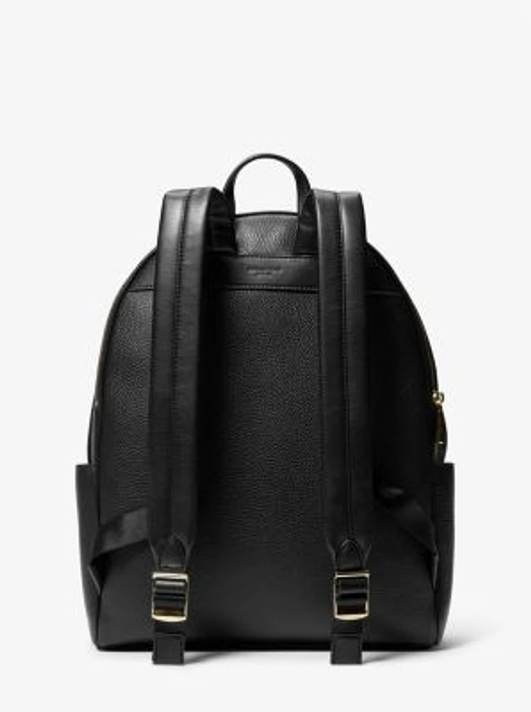 Bex Large Pebbled Leather Backpack