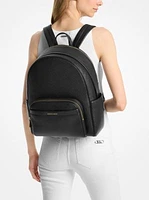 Bex Large Pebbled Leather Backpack