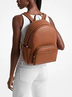 Bex Large Pebbled Leather Backpack