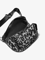 Slater Medium Leopard Logo Sling Pack