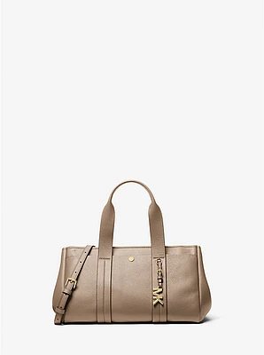 Romee Small Pebbled Leather Satchel