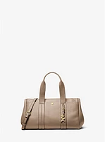Romee Small Pebbled Leather Satchel