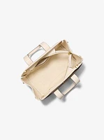 Romee Small Pebbled Leather Satchel