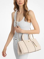 Romee Small Pebbled Leather Satchel