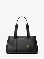 Romee Large Pebbled Leather Tote Bag