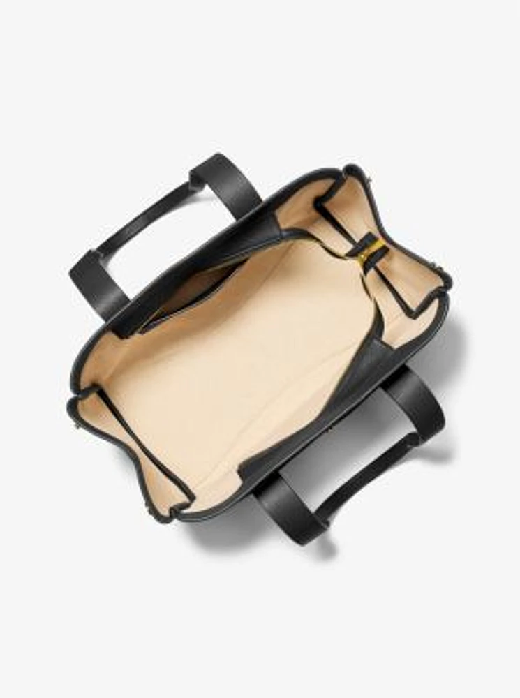 Romee Large Pebbled Leather Tote Bag