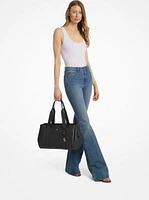 Romee Large Pebbled Leather Tote Bag