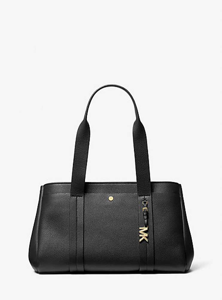 Romee Large Pebbled Leather Tote Bag