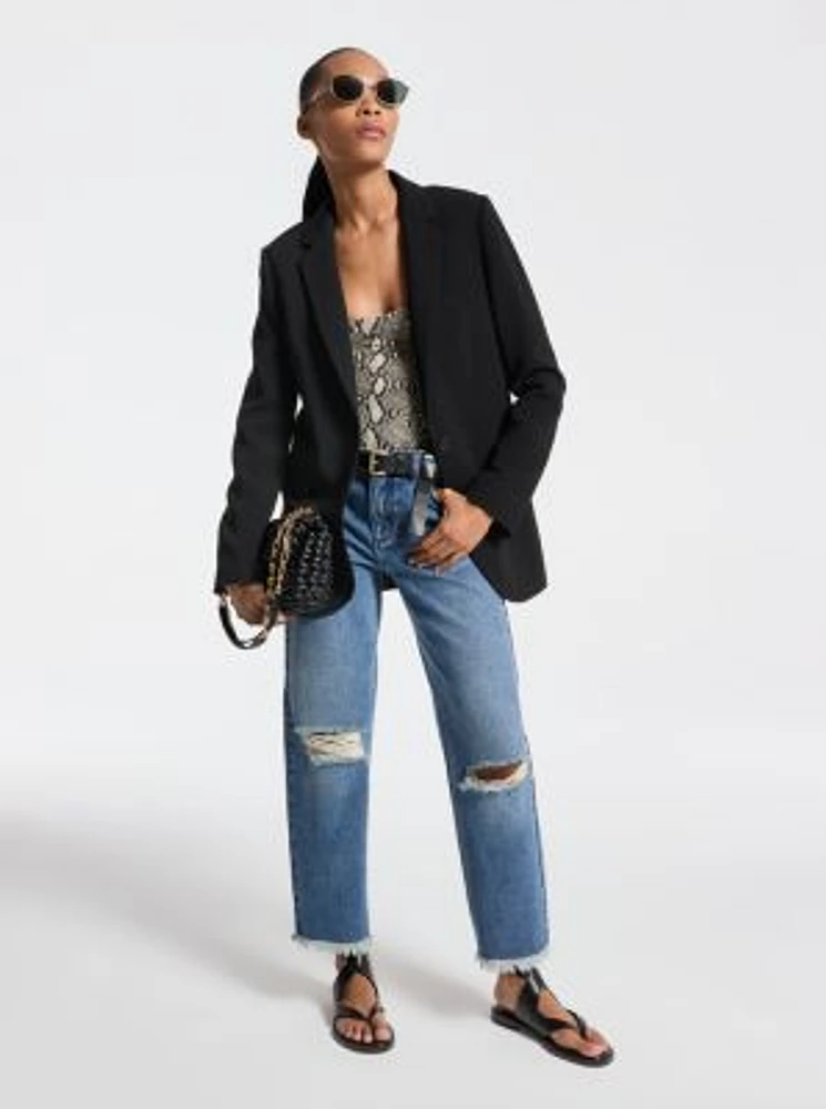 Tribeca Large Hand-Braided Shoulder Bag