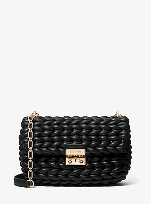 Tribeca Large Hand-Braided Shoulder Bag